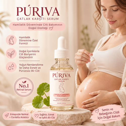 PÚRIVA Doğal İçerikli Çatlak Karşıtı Vücut Serumu